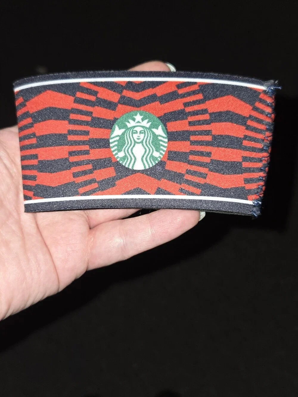 Starbucks 2026 FIFA World Cup Soccer Drink Sleeve USA Captain America Futbol